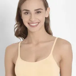 Jockey High Coverage Non-Padded Beginners Bra with Adjustable Straps-21