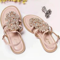 Saint G Women's Jenna Light Pink Ankle Strap Sandals-image-50