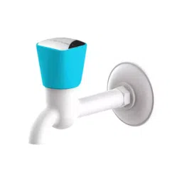 SUPREME Crown Series Long Bib Tap Full Turn Plastic 15 mm, Blue-24