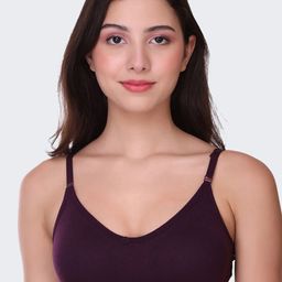 POOJA RAGENEE Pack Of 2 Full Coverage Seamless Wireless Bras MQ3027B_2P_TL_WN_28B image 4