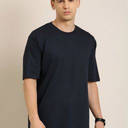 Dogman Men Anti Odour Pure Cotton Oversized Tshirt-image-79
