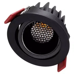 Evenplus 7 W Warm White LED Anti Glare Honeycomb COB Light Round 3000K, EP-AR-AGHC-7W-36