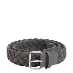 Jack & Jones Dark Grey Braided Belt-image-86