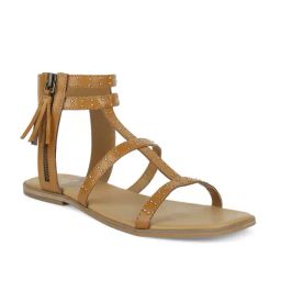 Tao Paris Women's Mercin Golden Gladiator Sandals-image-22
