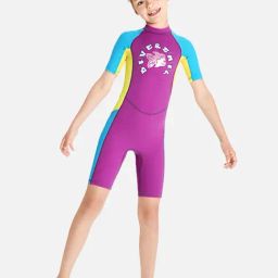 Little Surprise Box Unisex Mauve Comfort Fit Printed Swimsuit-image-26