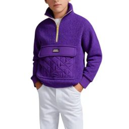 Cherry Crumble By Nitt Hyman Unisex Purple Regular Fit Sweatshirt-image-24