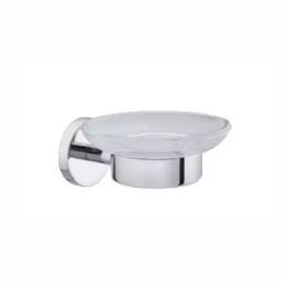 PLATO Lavanya Soap Dish Glass Chrome Finish Silver, 6153-image-72