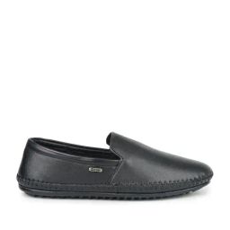 Zoom Shoes Men's Black Casual Loafers-image-21