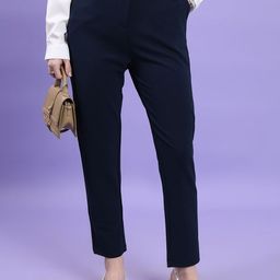 Tokyo Talkies Women Slim Fit Trouser-image-67