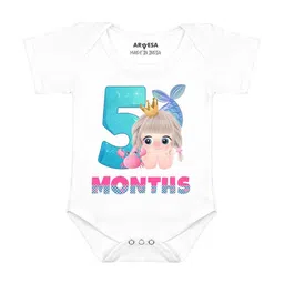 Arvesa 5 Month Baby Printed Bodysuit-picture-13
