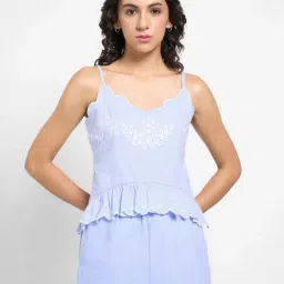 People by Pantaloons Chicory Embroidered Top-image-43