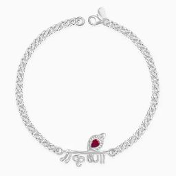 GIVA 925 Sterling Silver Bracelet for Men-image-100