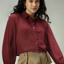 Outzidr Shirt Style Top-picture-37