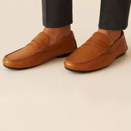 MICHEAL FERAAS Men Leather Loafers-picture-32