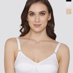 K LINGERIE Pack of 3 Manvi Wirefree Cotton Everyday Bra-image-94