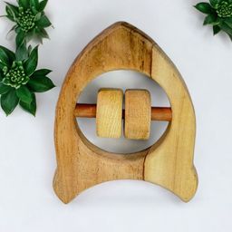 LITTLE GINNIE Set of 2 Wooden Rattle Activity Toys and Games-29