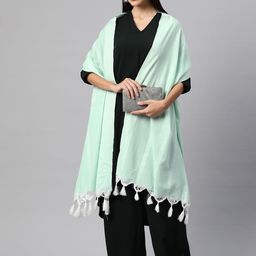One Femme Striped Dupatta-27