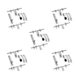 DiSS Stainless Steel Antique Brass Finish Door Fitting Accessories (Pack of 5)-image-8