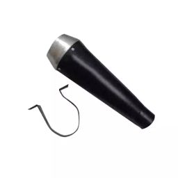 RA Accessories Black Race Slipon Silencer Exhaust for Harley Davidson Street Glide-image-96