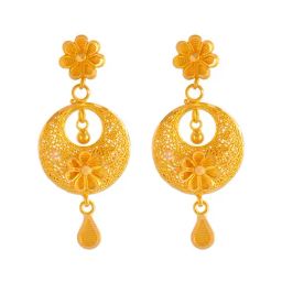 P.C. Chandra Jewellers 22 kt Gold Earrings-picture-26