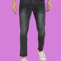 COMFITS Men Classic Low Distress Heavy Fade Stretchable Jeans-image-32