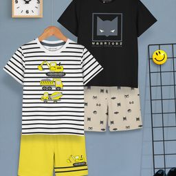 HELLCAT Boys Printed T-shirt with Shorts-image-74