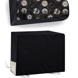 The Furnishing Tree Black Plastic Air Conditioner Cover-image-121