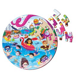 Lattice Fazzle Water Park Wooden Jigsaw Puzzle for Boys & Girls Kids 50 Pieces-23