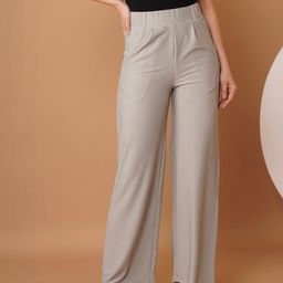 Chemistry Women Original High-Rise Straight Fit Trousers-image-50