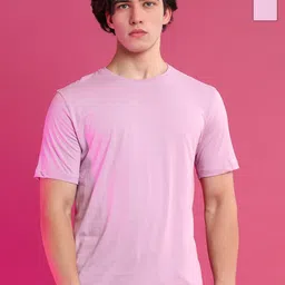 Moda Rapido Men Pack of 2 Solid Round Neck Cotton T-shirts-image-39