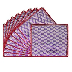 prettykrafts Maroon 9 Pieces Printed Reusable Multi-Utility Organisers-picture-22