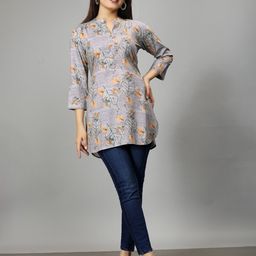 SARRAS Printed Straight Kurti-image-51