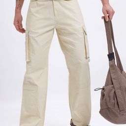 glitchez Men Relaxed Fit Cargo Trousers-picture-30