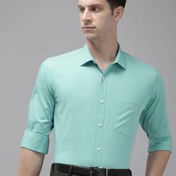 Park Avenue Solid Slim Fit Formal Shirt-image-89