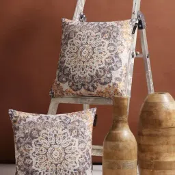 Romee Multicolor Polyester Cushion Covers (40 x 40 cm) - Set of 2-20
