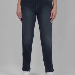 Numero Uno Dark Blue Tapered Fit Jeans-picture-13