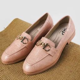 The White Pole Women's Nude Casual Loafers-image-53