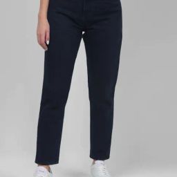 Numero Uno Dark Blue Tapered Fit Jeans-picture-12