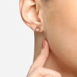 Zaveri Pearls Set of 25 Multicolor Classy Contemporary Studs Drops & Semi Hoops Earring-ZPFK16815 image 4
