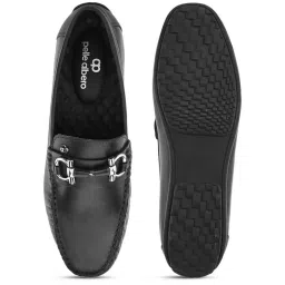 Pelle Albero Men's Navy Casual Loafers image 4