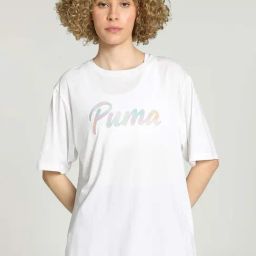Puma White Printed Sports T-Shirt-picture-32