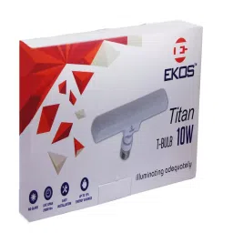 EKOS Titan 10W B22 Cool Day Light White T LED Bulb EKBT10-7