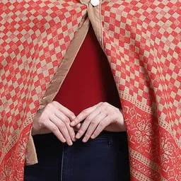 Monte Carlo Red Printed Stole image 4