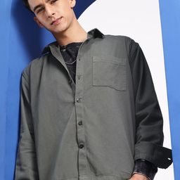 Aeropostale Opaque Pure Cotton Casual Shirt-image-74