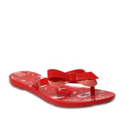 Zaxy Women's Formas De Amar Red & Nude  Flip Flops-image-10