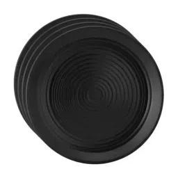 Living Roots Black Urea Free Pure Melamine Dinner Plate - Set of 4-44