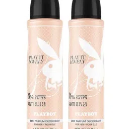 Playboy Play It Lovely Woman Deodorant Spray (Pack of 2)-image-4