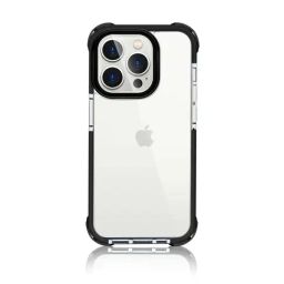 GRIPP EVO Military Grade Case iPhone 14 Pro- (Black/Transparent)-43
