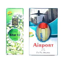 RAVIOUR LIFESTYLE Feel The Attraction Set Of 2 Airport & Attar Full Attar - 8 ml Each-6