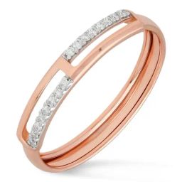 Malabar Gold and Diamonds 18k IGI Certified Diamond Rose Gold Ring for Women-image-72